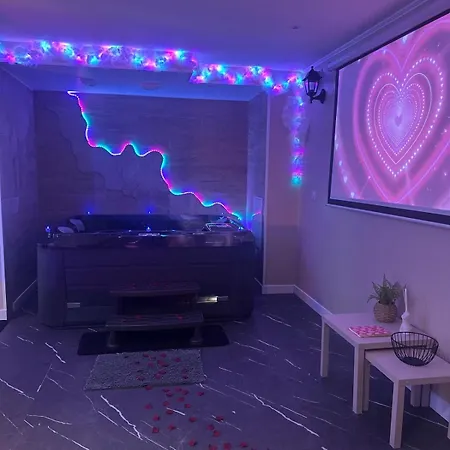 Loft Paradis ~jacuzzi Privatif~ Sejour 아파트